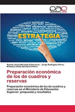 portada Preparación Económica de los de Cuadros y Reservas: Preparación Económica de los de Cuadros y Reservas en el Ministerio de Educación Superior: Propuesta y Resultados