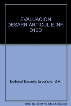 portada evaluacion del desarrollo articulatorio (in Spanish)