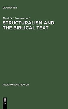 portada Structuralism and the Biblical Text (Religion and Reason) (in English)