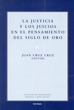 portada La justicia y los juicios en el pensamiento del Siglo de Oro (in Spanish)