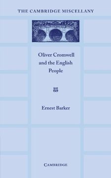 portada Oliver Cromwell and the English People (The Cambridge Miscellany) (en Inglés)