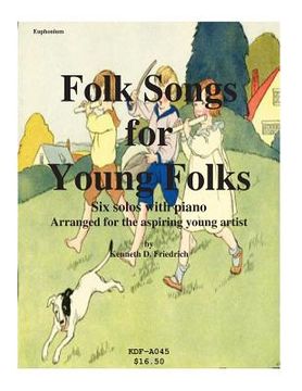 portada Folk Songs for Young Folks - euphonium and piano (en Inglés)