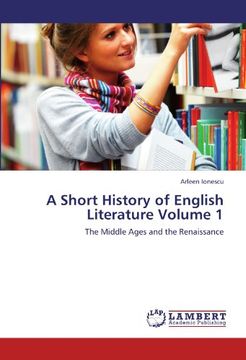 portada a short history of english literature volume 1 (en Inglés)