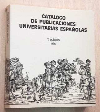 portada Catlogo de Publicaciones Universitarias Espaolas