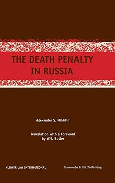 portada The Death Penalty in Russia (en Inglés)