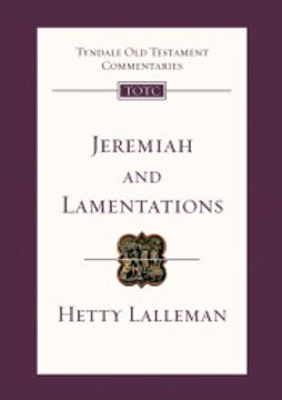 portada Jeremiah and Lamentations: Tyndale old Testament Commentary (Tyndale old Testament Commentary, 33) (en Inglés)