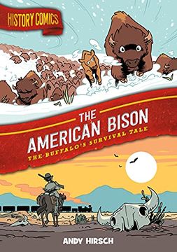 portada History Comics American Bison: The Buffalo'S Survival Tale (in English)