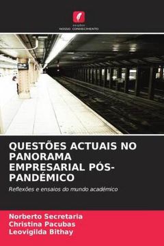 portada Questões Actuais no Panorama Empresarial Pós-Pandémico: Reflexões e Ensaios do Mundo Académico (en Portugués)