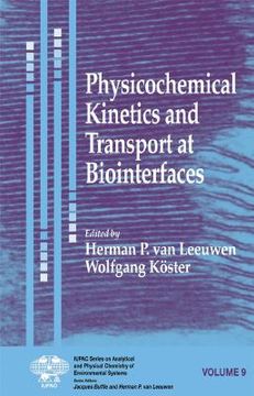 portada physicochemical kinetics and transport at biointerfaces (en Inglés)