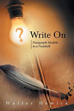 portada Write on: Paragraph Models in a Nutshell (en Inglés)