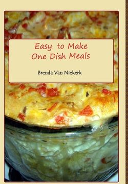 portada Easy To Make One Dish Meals (en Inglés)