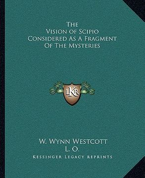 portada the vision of scipio considered as a fragment of the mysteries