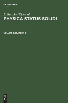 portada Physica status solidi (en Inglés)