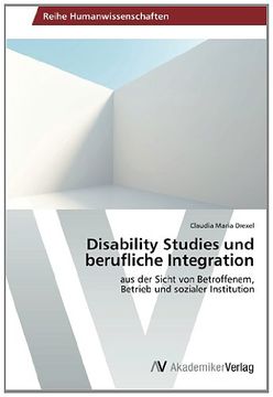 portada Disability Studies und  berufliche Integration
