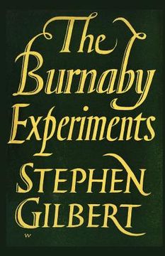 portada the burnaby experiments (in English)