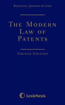 portada The Modern law of Patents (en Inglés)