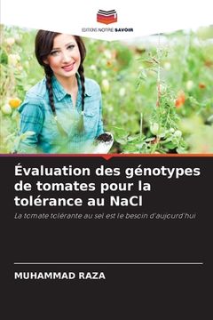 portada Évaluation des génotypes de tomates pour la tolérance au NaCl (en Francés)