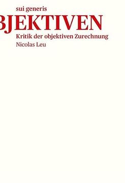 portada Kritik der Objektiven Zurechnung (en Alemán)