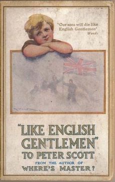 portada Like English Gentlemen: To Peter Scott (in English)