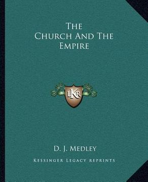 portada the church and the empire (en Inglés)