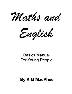 portada Maths and English (en Inglés)