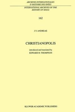 portada andreae, j.v. (1619) christianopolis (in English)