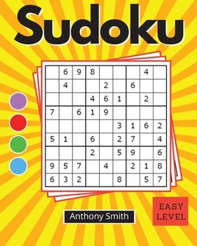 portada Easy Sudoku Puzzle For Adults (en Inglés)