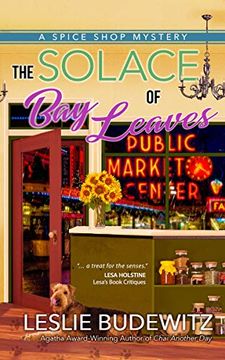 portada The Solace of bay Leaves: A Spice Shop Mystery (Spice Shop Mysteries) (in English)