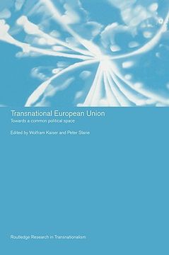 portada transnational european union: towards a common political space (en Inglés)