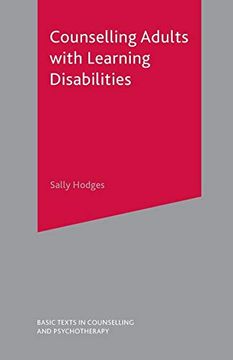 portada Counselling Adults With Learning Disabilities (Basic Texts in Counselling and Psychotherapy) (en Inglés)