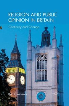 portada Religion and Public Opinion in Britain: Continuity and Change (in English)