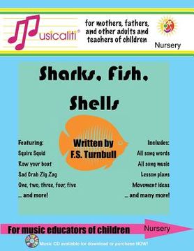 portada Musicaliti Nursery: Sharks, Fish, Shells: Musicaliti Nursery