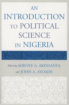 portada an introduction to political science in nigeria (en Inglés)