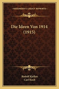 portada Die Ideen Von 1914 (1915) (en Alemán)