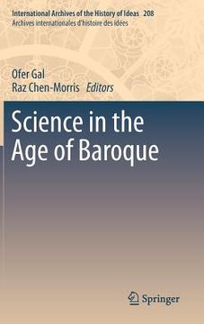 portada science in the age of baroque (in English)