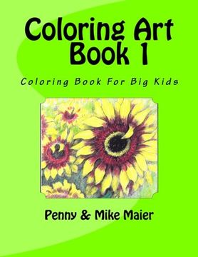 portada Coloring Art Book 1: Coloring Book For Big Kids