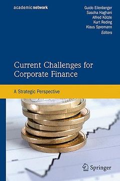 portada Current Challenges for Corporate Finance: A Strategic Perspective (en Inglés)