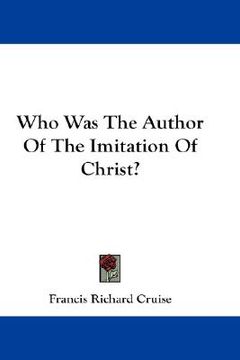 portada who was the author of the imitation of christ? (en Inglés)