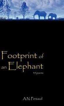 portada footprint of an elephant