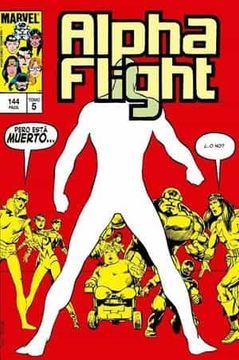 portada Biblioteca Alpha Flight N. 5. 1985: Alpha Flight 25-29, Secret war ii 4 usa