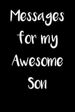 portada Messages for My Awesome Son