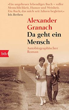 portada Da Geht ein Mensch: Autobiographischer Roman (en Alemán)