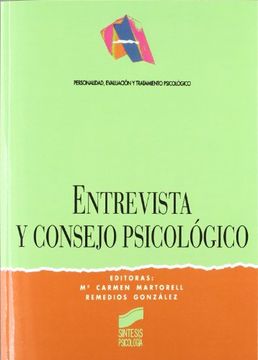 portada Entrevista y Consejo Psicologico (Spanish Edition)