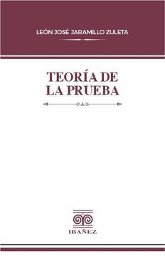 portada TEORÍA DE LA PRUEBA (in Spanish)