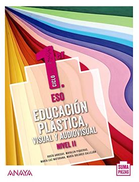 portada Educación Plástica, Visual y Audiovisual. Nivel ii. (Opción no Fungible) (Suma Piezas) (in Spanish)