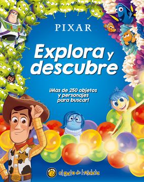 portada Explora y descubre -pixar (in Spanish)
