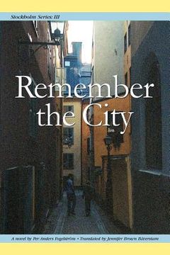 portada stockholm series iii: remember the city (in English)