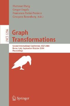 portada graph transformations: second international conference, icgt 2004, rome, italy, september 28 - october 1, 2004, proceedings (en Inglés)