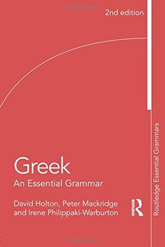 portada Greek: An Essential Grammar (Routledge Essential Grammars)