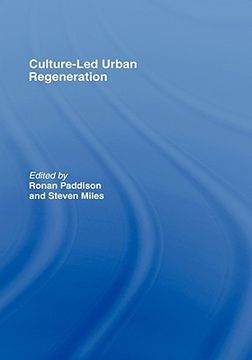 portada culture-led urban regeneration (en Inglés)